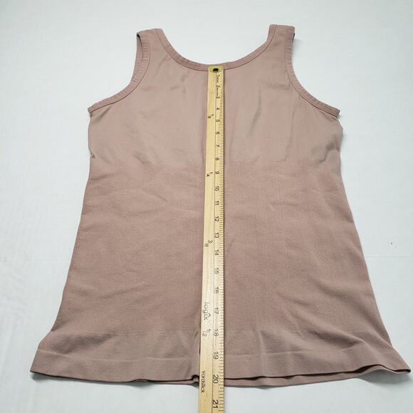 Shaping Tank Top Womens 2X Blush Seamless Shapewear Sleeveless Slimming Control - Picture 6 of 14